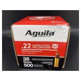 AGUILA 22 SUPER EXTRA HOLLOW POINT 500 CARTRIDGES