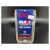 CCI 22 WMR MAXI-MAG 50 CARTRIDGES