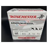WINCHESTER 12 GAUGE HEAVY LEAD LOAD 25 CART.