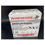 WINCHESTER 12 GAUGE HEAVY LEAD LOAD 25 CART.
