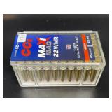 CCI MAXI MAG 22 WMR 50 CARTRIDGES