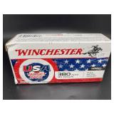 WINCHESTER 380 AUTO FULL METAL JACKET 50 CART.