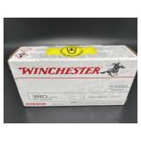 WINCHESTER 380 AUTO FULL METAL JACKET 50 CART.