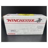 WINCHESTER 380 AUTO FULL METAL JACKET 50 CART.