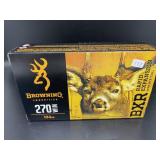 BROWNING 270 WIN 20 CARTRIDGES