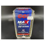 CCI MAXI MAG 22 WMR 50 CARTRIDGES