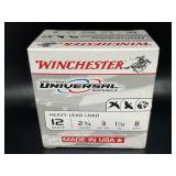 WINCHESTER 12 GAUGE HEAVY LEAD LOAD 25 CART.