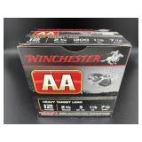 WINCHESTER AA 12 GAUGE HEAVY TARGET LOAD 25 CART.