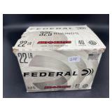 FEDERAL 22 LR 325 CARTRIDGES