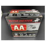 WINCHESTER AA 12 GAUGE HEAVY TARGET LOAD 25 CART.