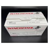 WINCHESTER 40 S & W FULL METAL JACKET 100 CART.