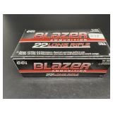 CCI BLAZER 22 LONG RIFLE 50 CARTRIDGES