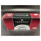 FEDERAL 40 S & W 50 CARTRIDGES
