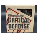 HORNADY 38 SPL PLUS P CRITICAL DEFENSE 25 CART.