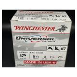 WINCHESTER 12 GAUGE HEAVY LEAD LOAD 25 CART.