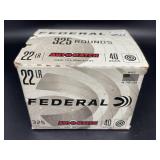 FEDERAL 22 LR 325 CARTRIDGES