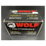 WOLF 7.62 X 39 MM 20 CARTRIDGES