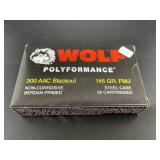 WOLF 300 ACC BLACK OUT 20 CARTRIDGES