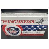 WINCHESTER 380 AUTO FULL METAL JACKET 50 CART.