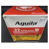 AGUILA .22 SUPER EXTRA 250 CARTRIDGES