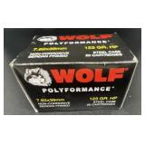 WOLF 7.62 X 39 MM 20 CARTRIDGES