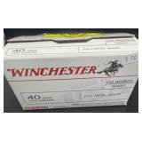 WINCHESTER 40 S & W FULL METAL JACKET 100 CART.