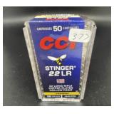 CCI STINGER 22 LR 50 CARTRIDGES