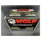WOLF 7.62 X 39 MM 20 CARTRIDGES