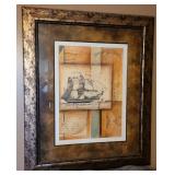 Sailboat Framed Art