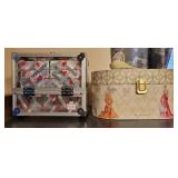 2 make up / jewelry cases