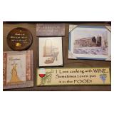 Set of 6 Pieces of wall art