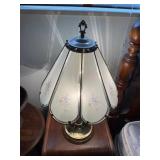 Antique Tiffany Style Glass Lamp