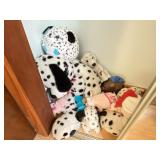 Dalmatian and Pig Stuffed Animals