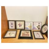 8 Pcs. Wine Art Decor
