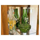 4 Pcs. Painted Glass and More