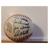 NEW YORK YANKEES signed baseball