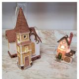 2pc Village Church & Grist Mill