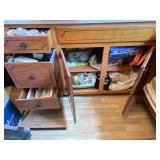 Contents in Cabinets