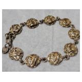 925 Crazy Flower Bracelet
