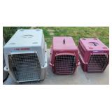 3 Pet Carriers