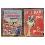 Large set of 2 Vintage Disney & Dr. Suess Books