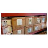 29 boxes of dishes