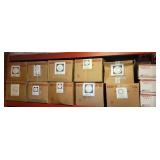 25 boxes of dishes