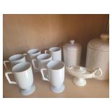 9 pc White Set