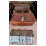 3 Wood Boxes