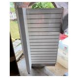 White Rolling Retail Rack