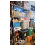 Utility Shelf w/ Boxed Contents