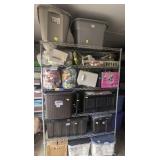 Utility Shelf with Boxed Contents AS IS