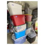 10 Pcs. Totes & Contents