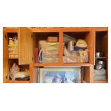 Contents in Top Cabinets (read description)